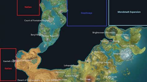 genshin impact full map leak|2.8 Teyvat map + Sumeru Leaked Map :。